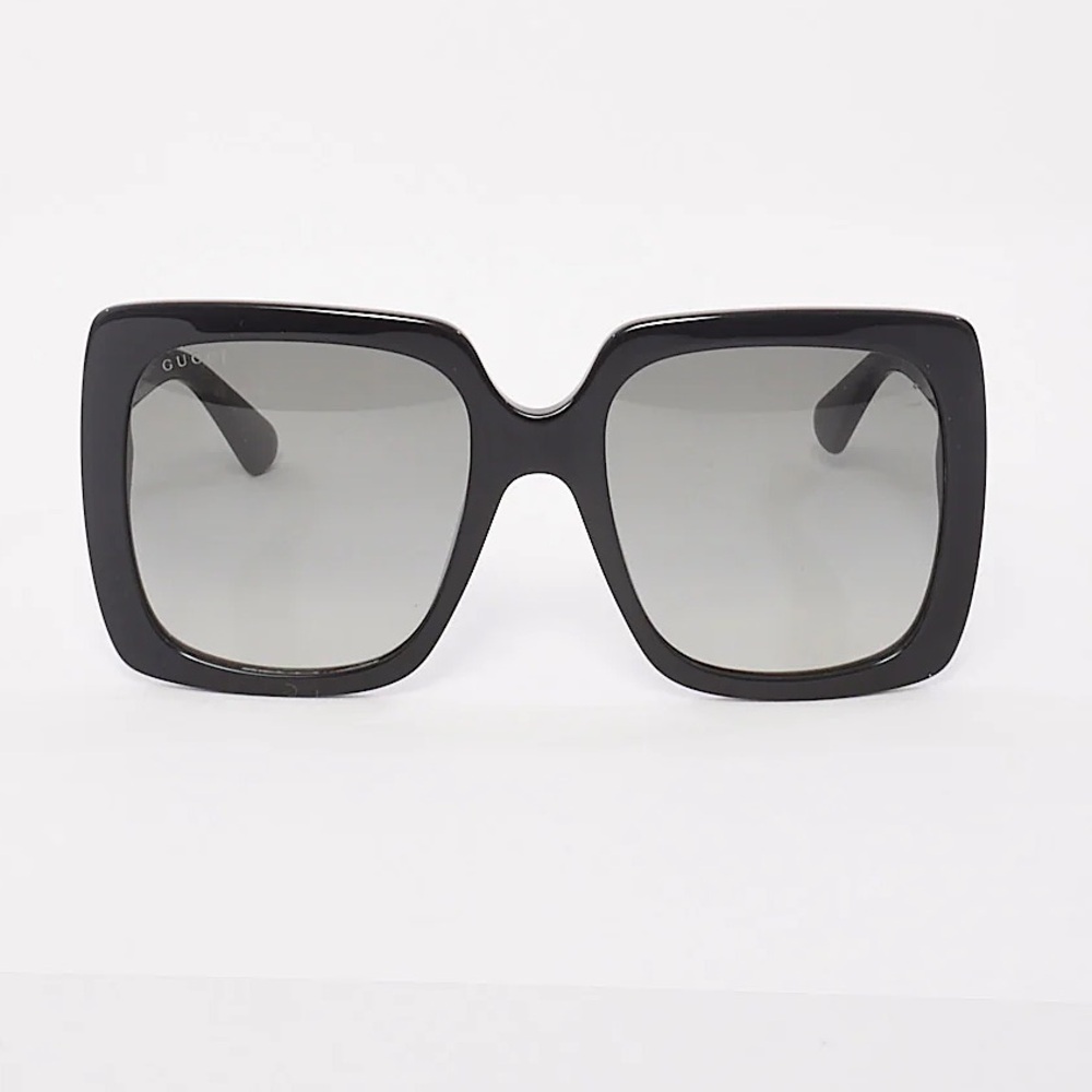 Gucci sunglasses rhinestone bling crystal black silver oversized frame rare - Picture 2 of 5